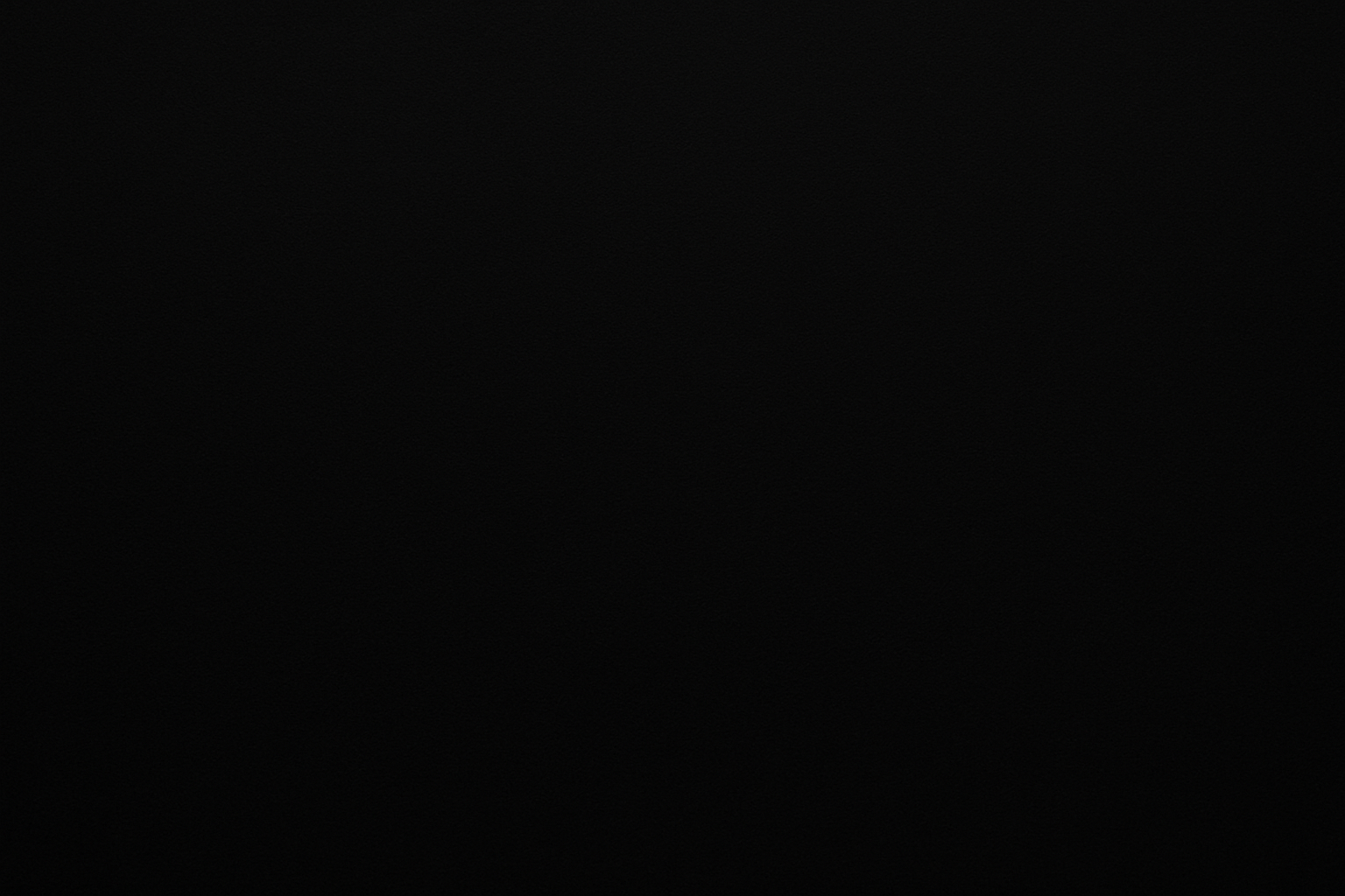 a black canvas